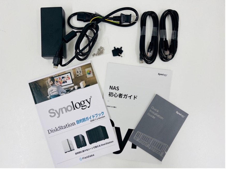 3. Synology DiskStationの物理セットアップ
